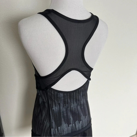 Lululemon Ace Dress Black Scratch Match Black Multi Casual Women’s Activewear - Picture 9 of 11